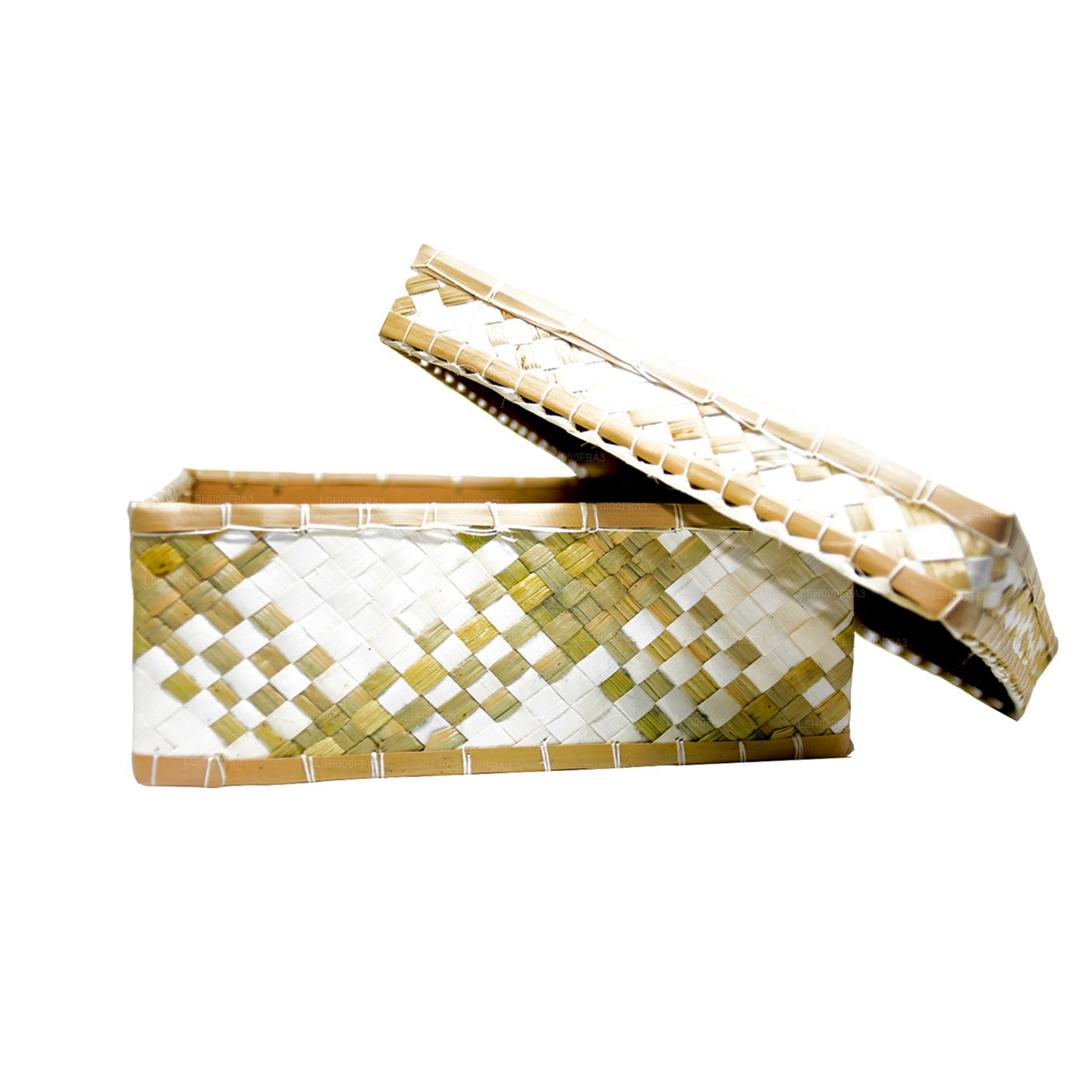 Caja de regalo Lakpura Palmyrah Leaf (diseño E)