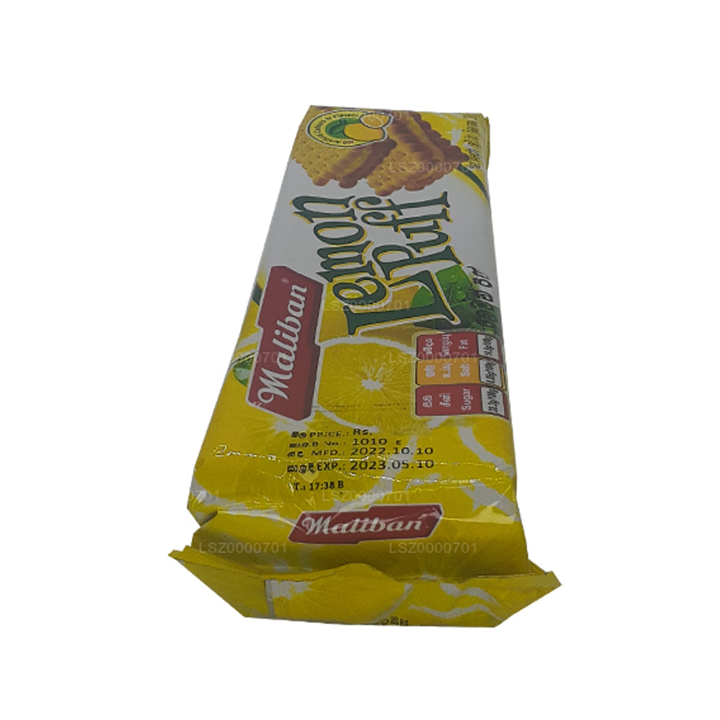 Galletas de hojaldre de limón Maliban (200 g)