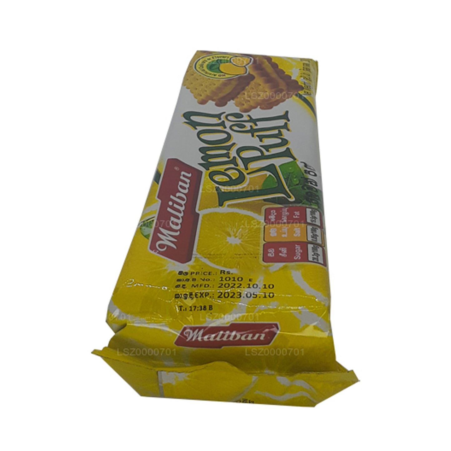 Galletas de hojaldre de limón Maliban (200 g)