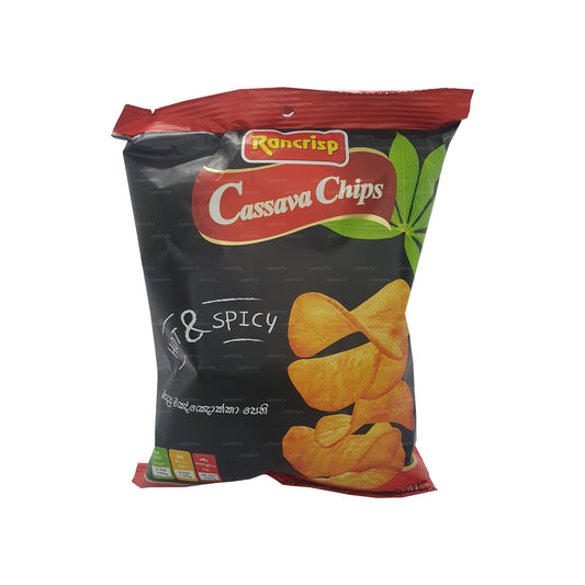Chips de yuca Rancrisp picantes y picantes (100 g)