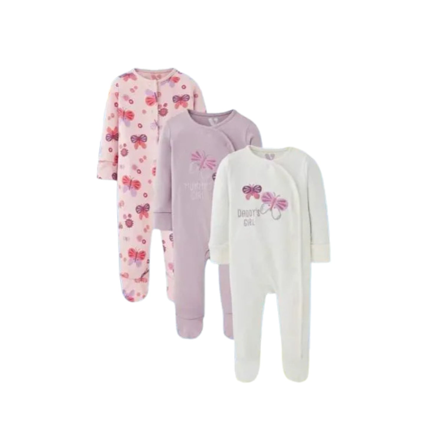 Pack de 3 trajes de dormir para niñas