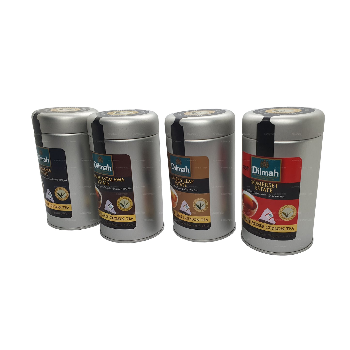 Cesta de té Dilmah Single Estate (paquete de 1)