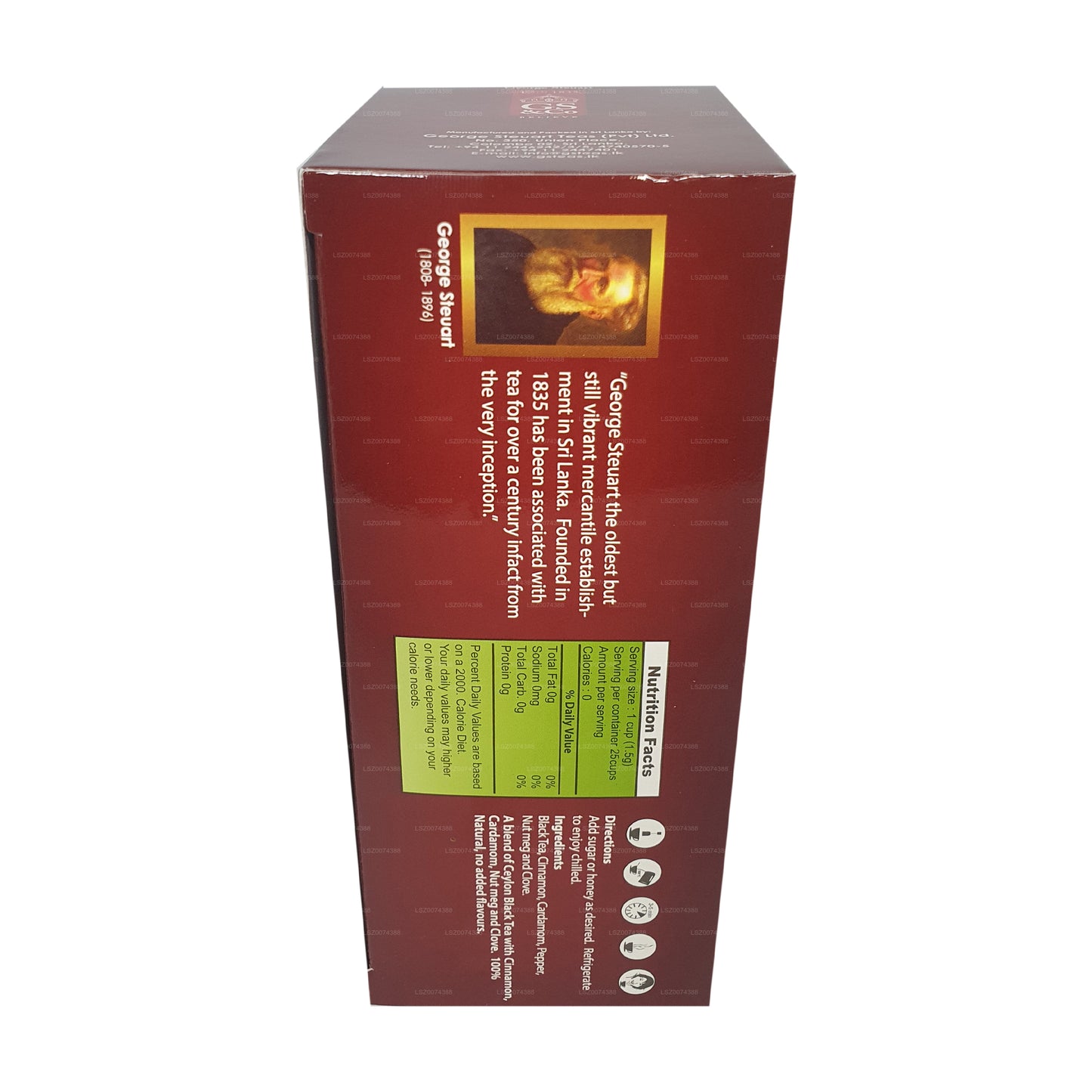 Té George Steuart Masala Chai (50 g) 25 bolsitas de té
