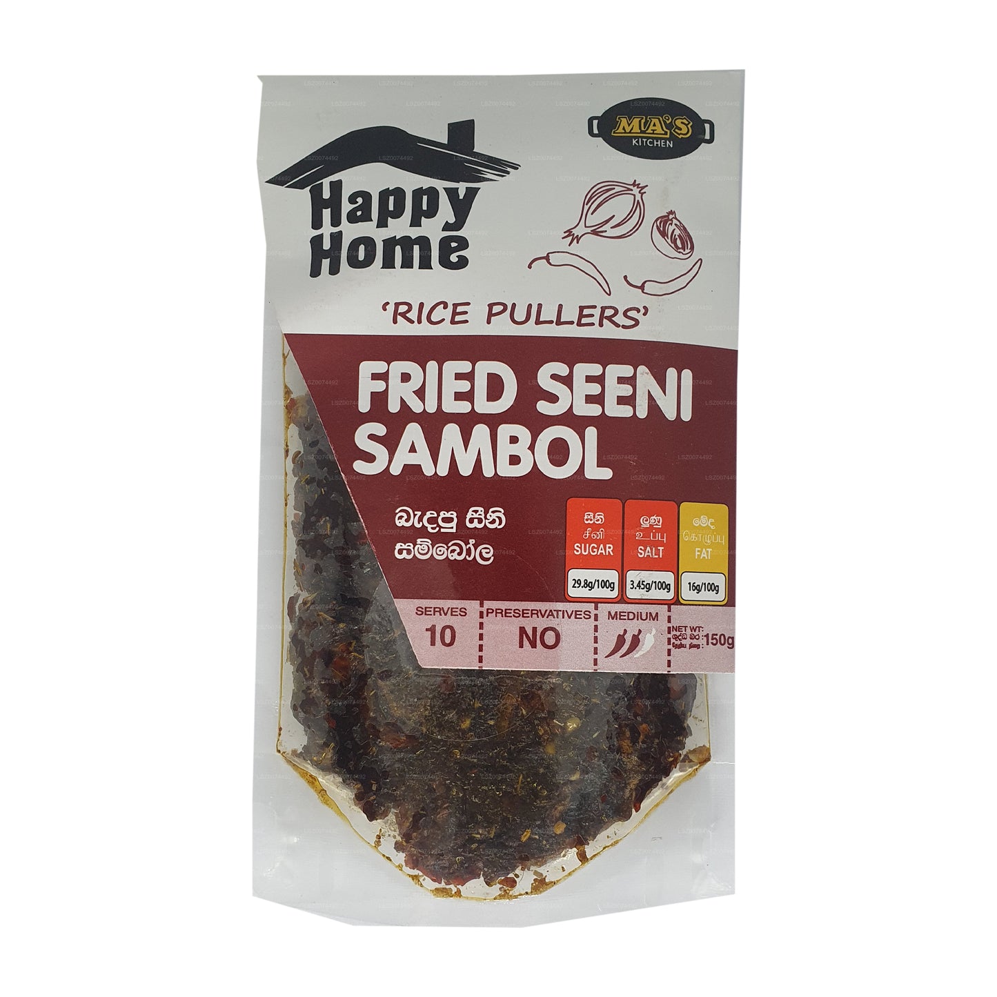 Sambal frito Happy Home de MA Kitchen (150 g)