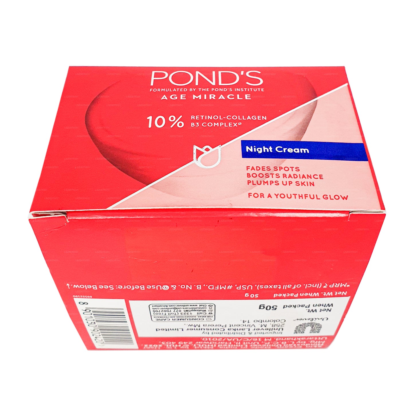 Crema de noche Ponds Age Miracle (50 g)