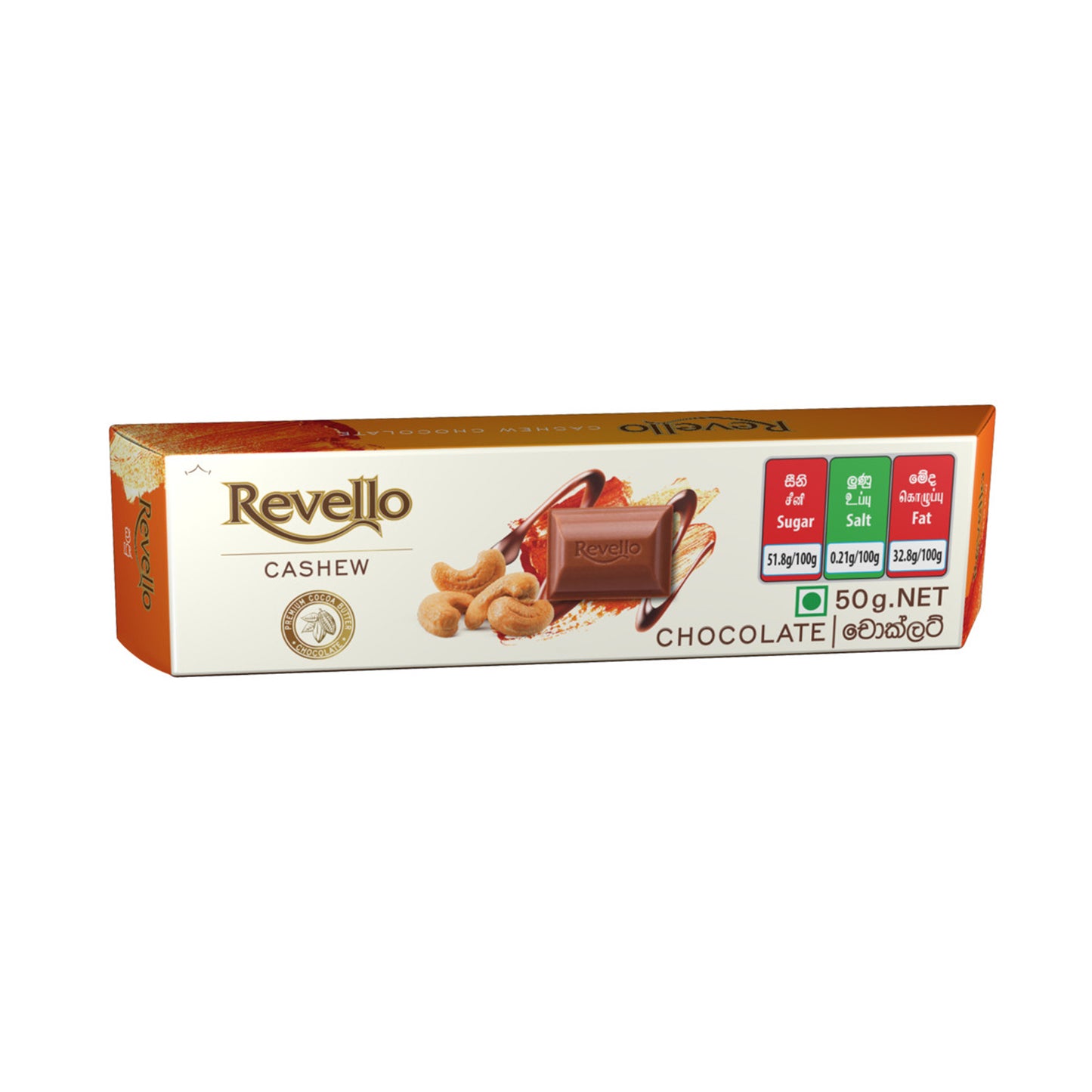 Chocolate con anacardos Revello