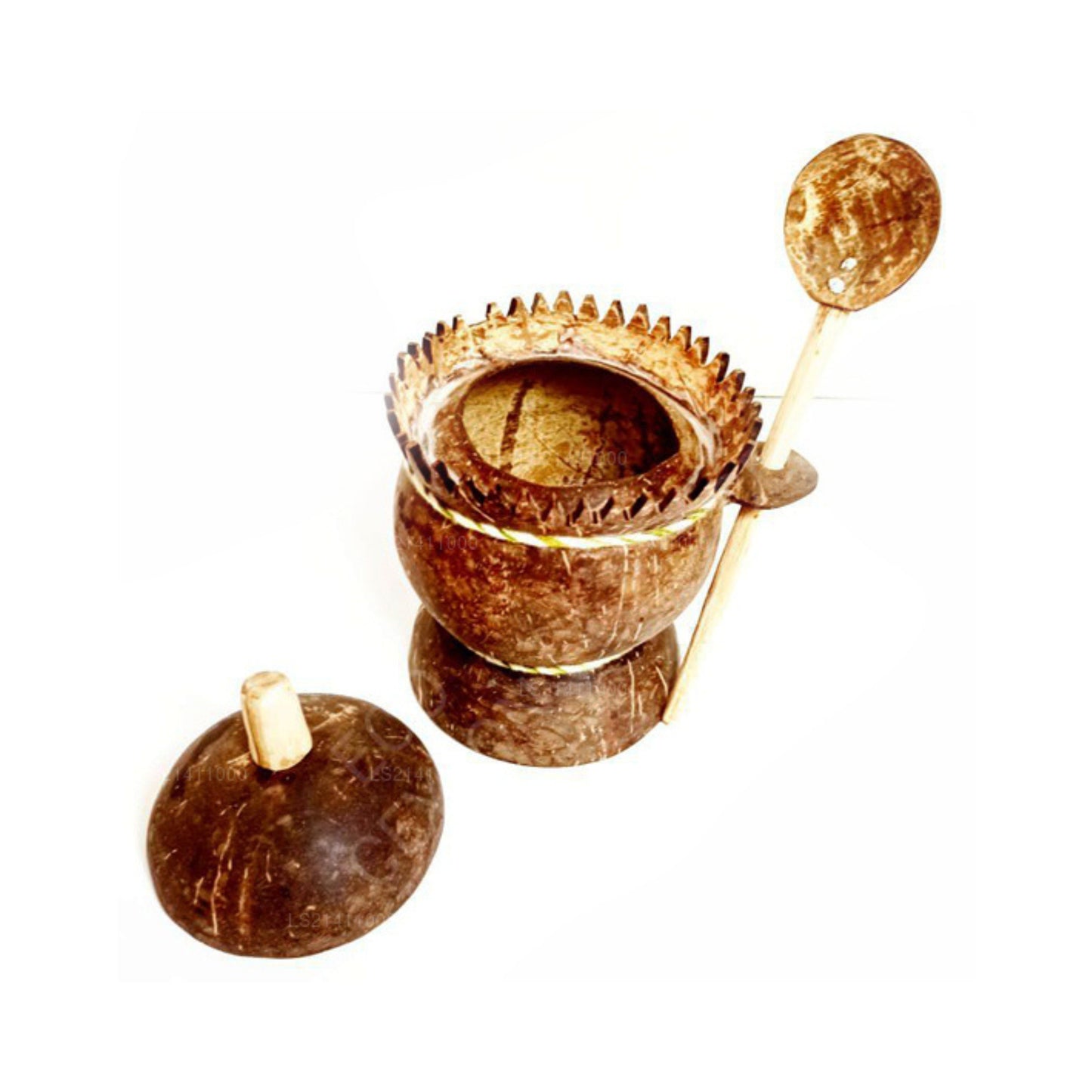 Lakpura® Wave Cut Salt Container