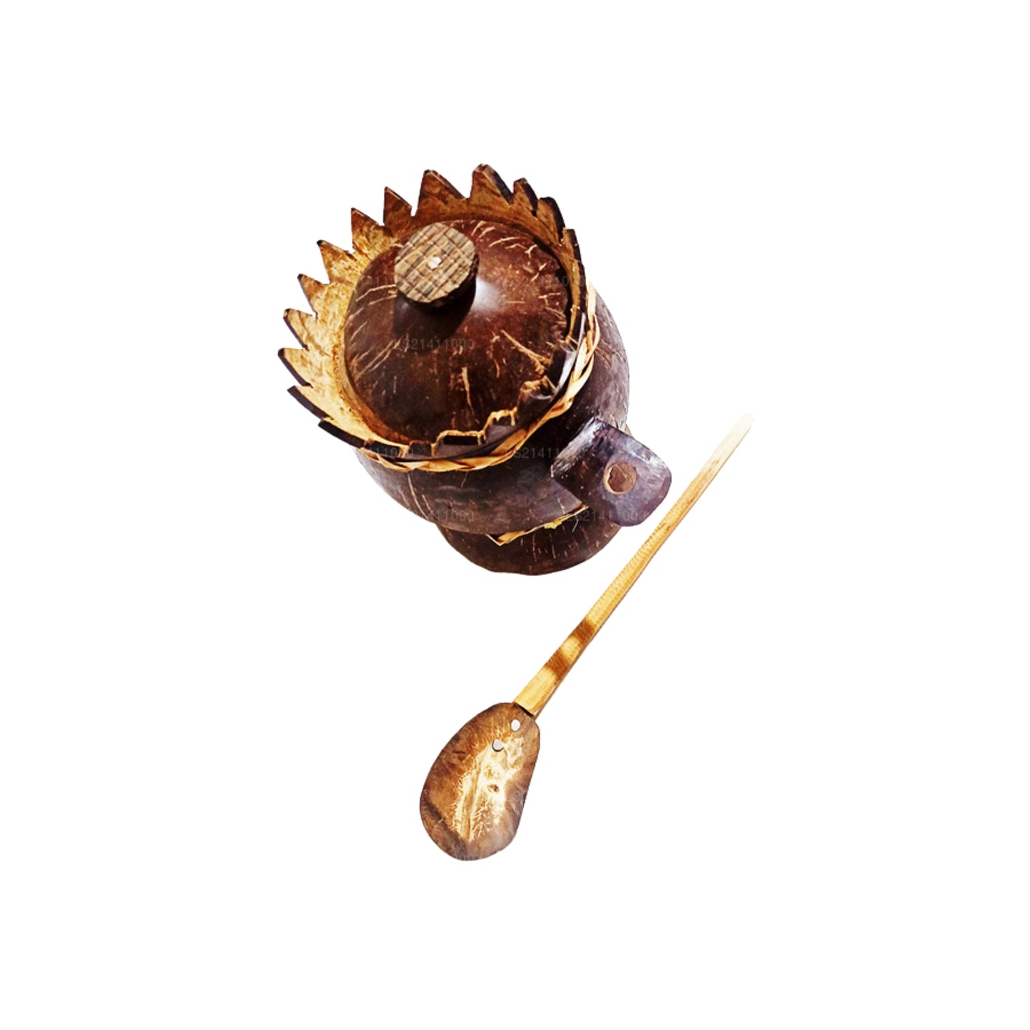 Lakpura® Wave Cut Salt Container