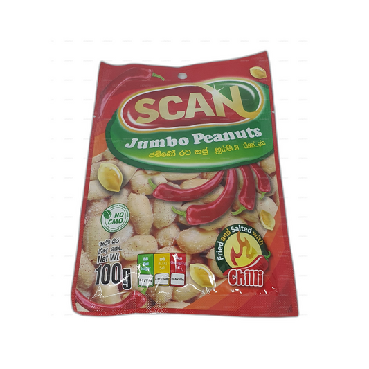 Cacahuetes Jumbo con Chile Scan (100 g)