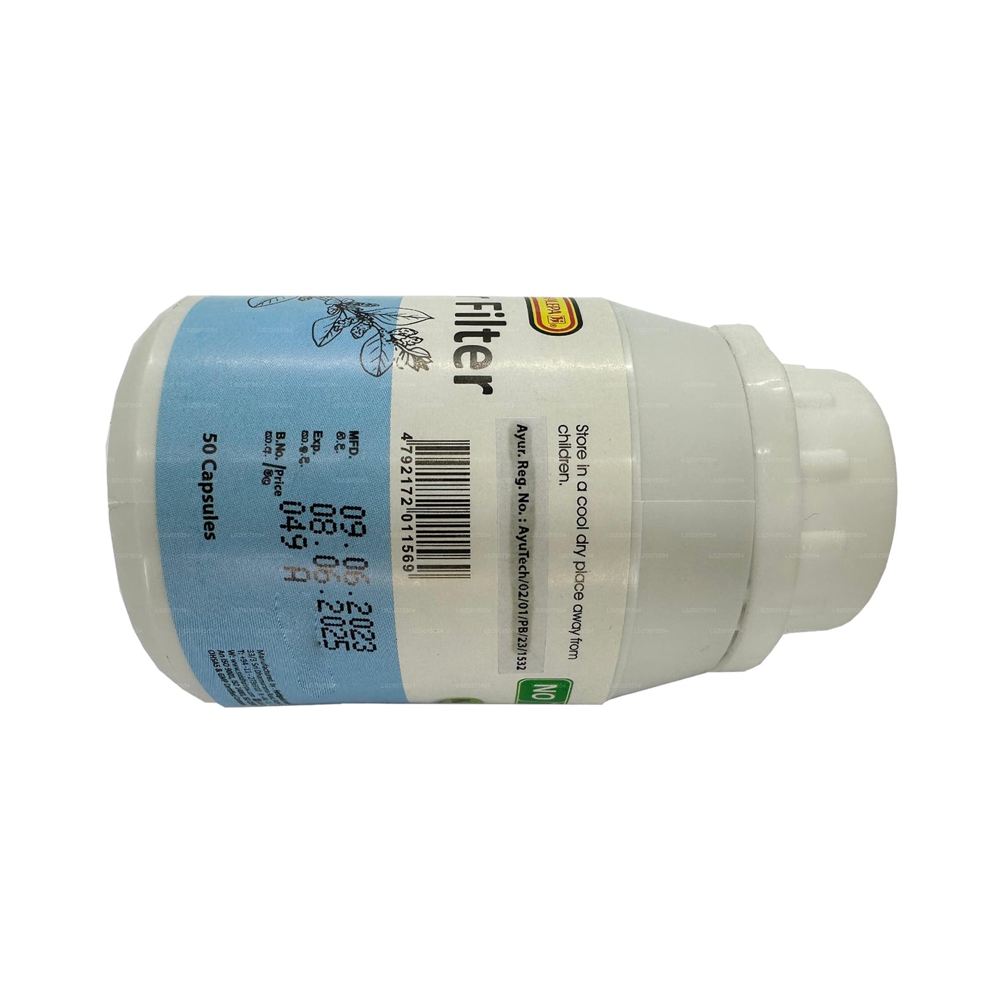 Cápsulas filtrantes Siddhalepa Ayur (50 cápsulas)