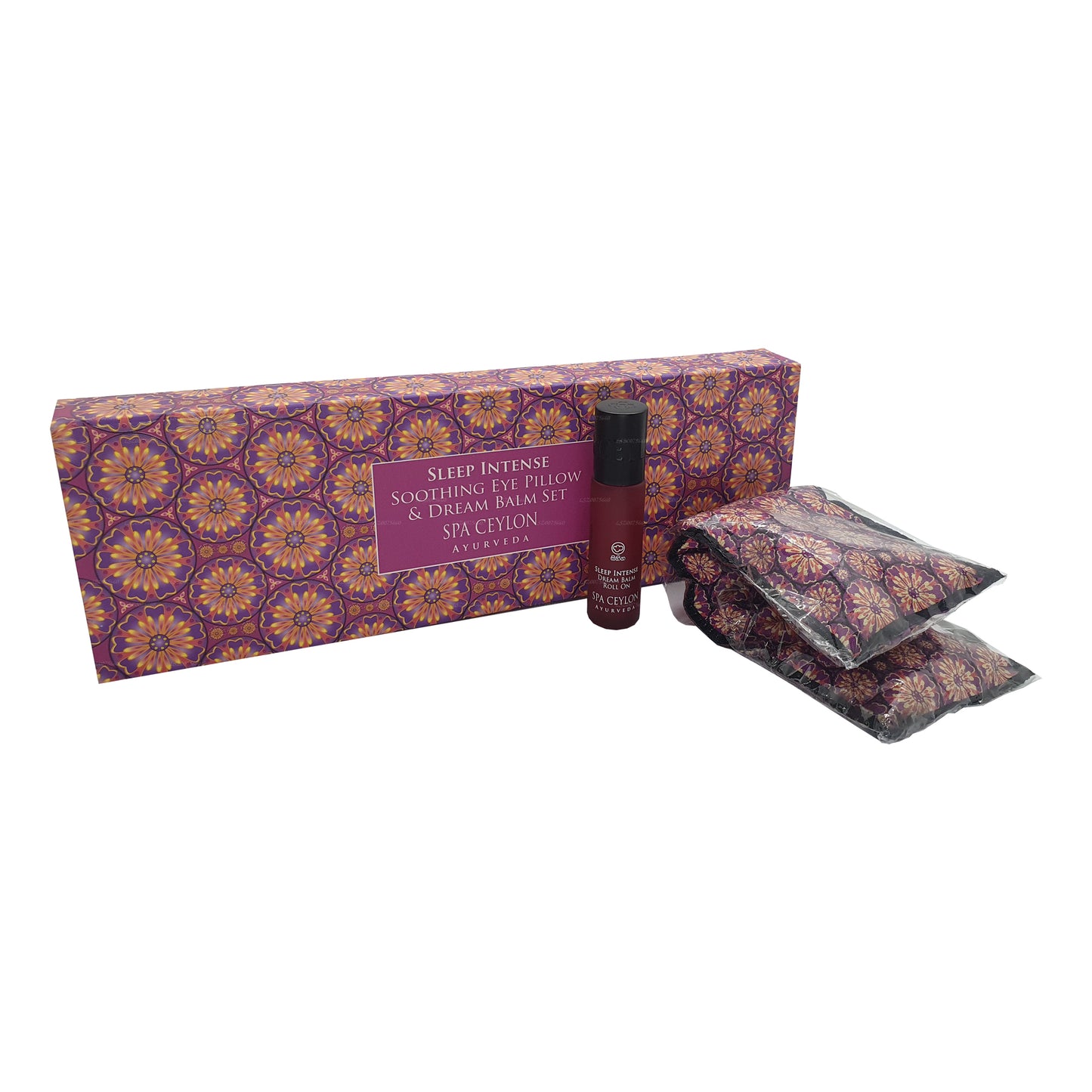 Spa Ceylon - Set de almohada para ojos y bálsamo de ensueño Sleep Intense calmante