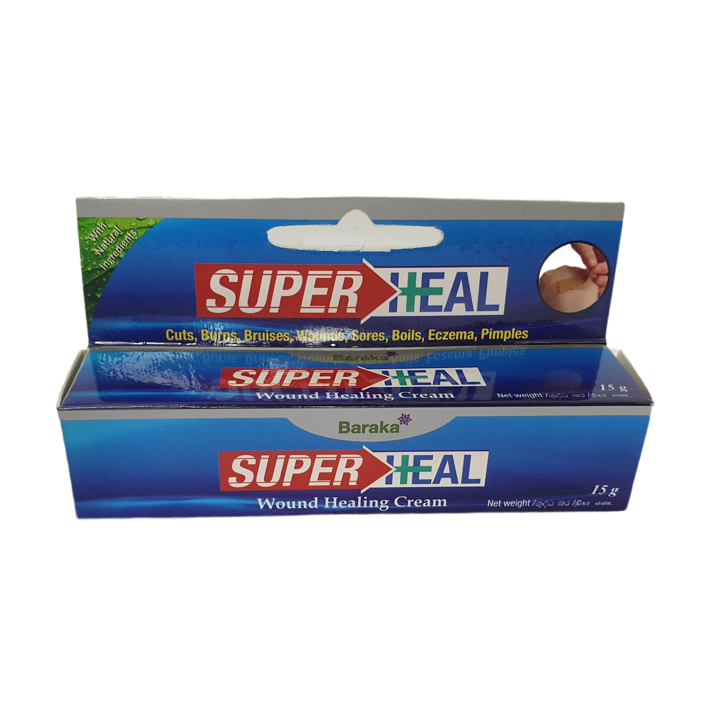 Crema cicatrizante Baraka Super Heal (15 g)