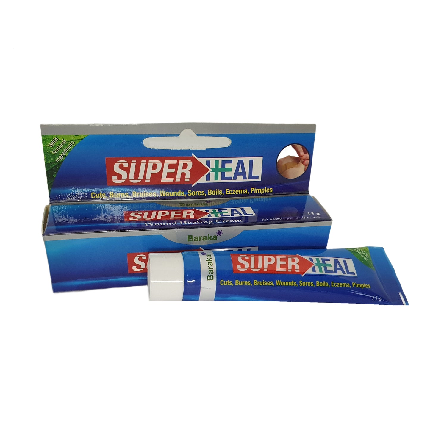 Crema cicatrizante Baraka Super Heal (15 g)