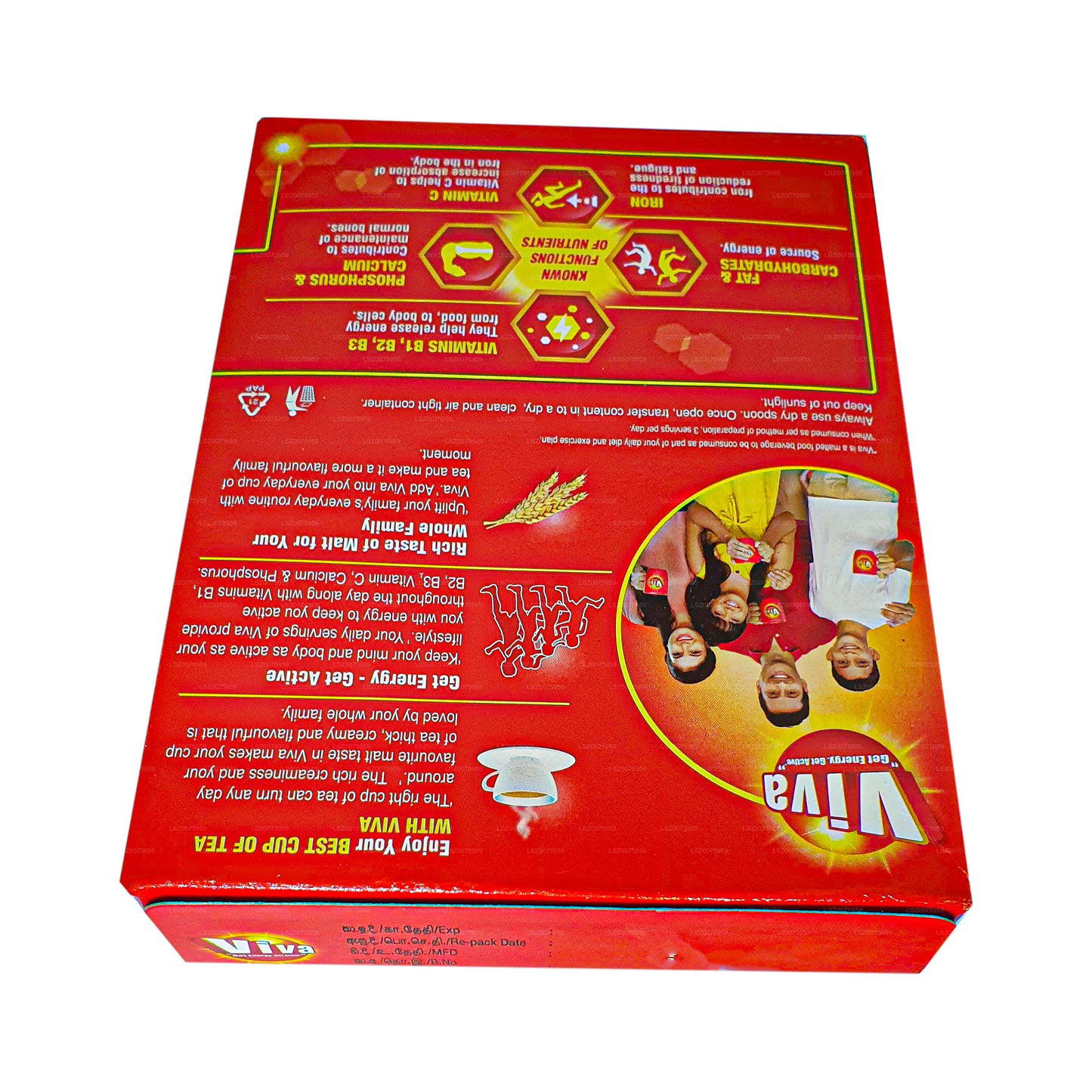 Bebida alimenticia malteada Viva (400 g)