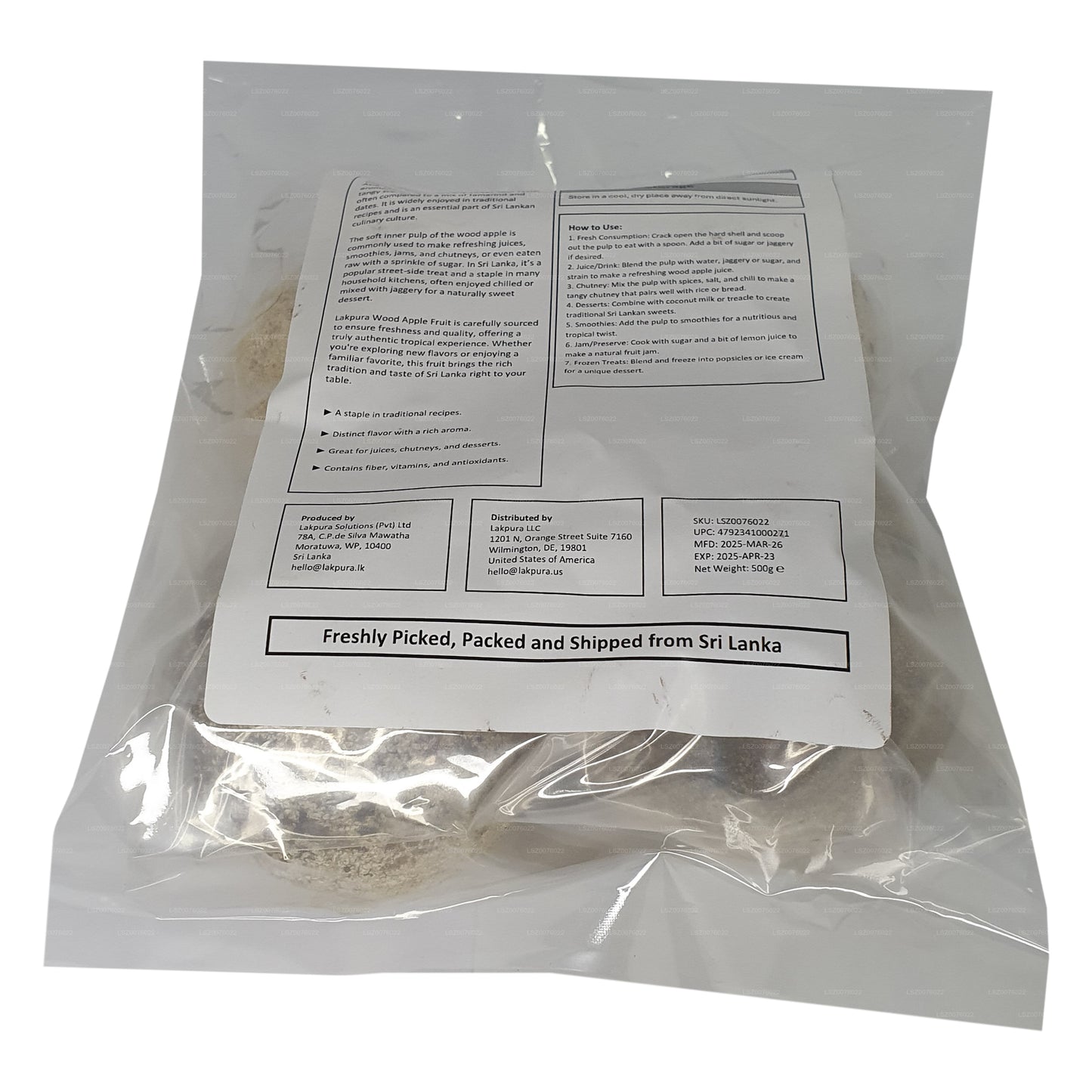 Manzana de madera de Lakpura