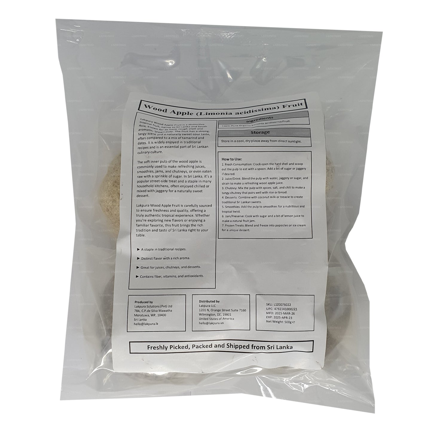 Manzana de madera de Lakpura