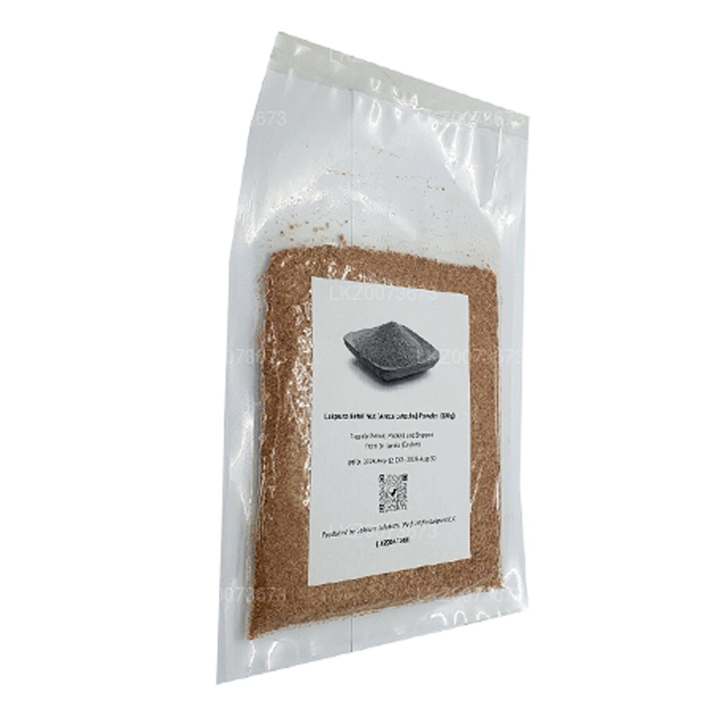 Nuez de betel Lakpura (Areca catechu) en polvo