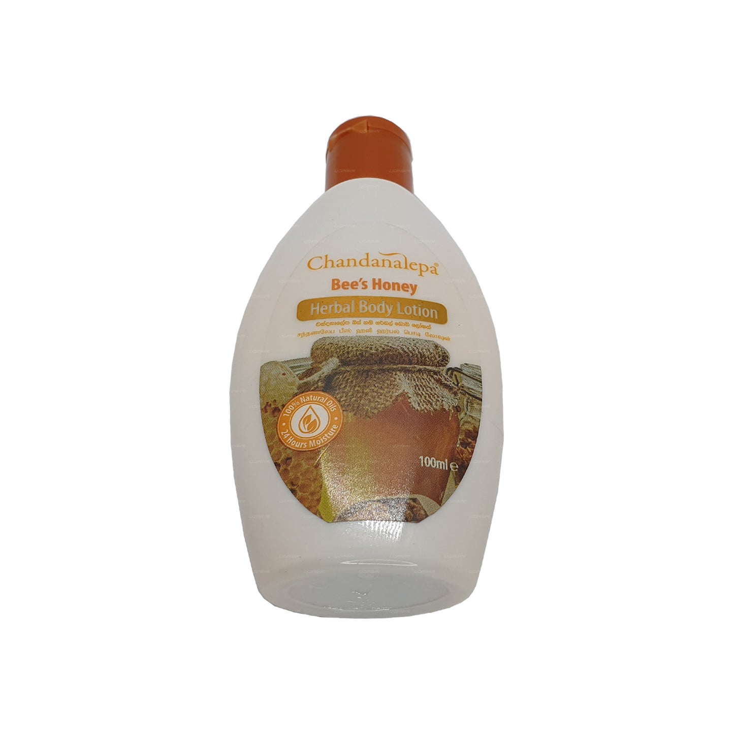 Loción corporal de miel de abeja Chandanalepa (100 ml)