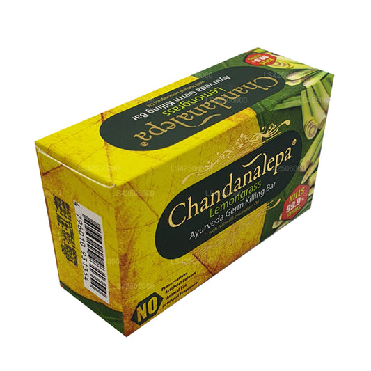 Jabón antigermen ayurvédico Chandanalepa con citronela (100 g)