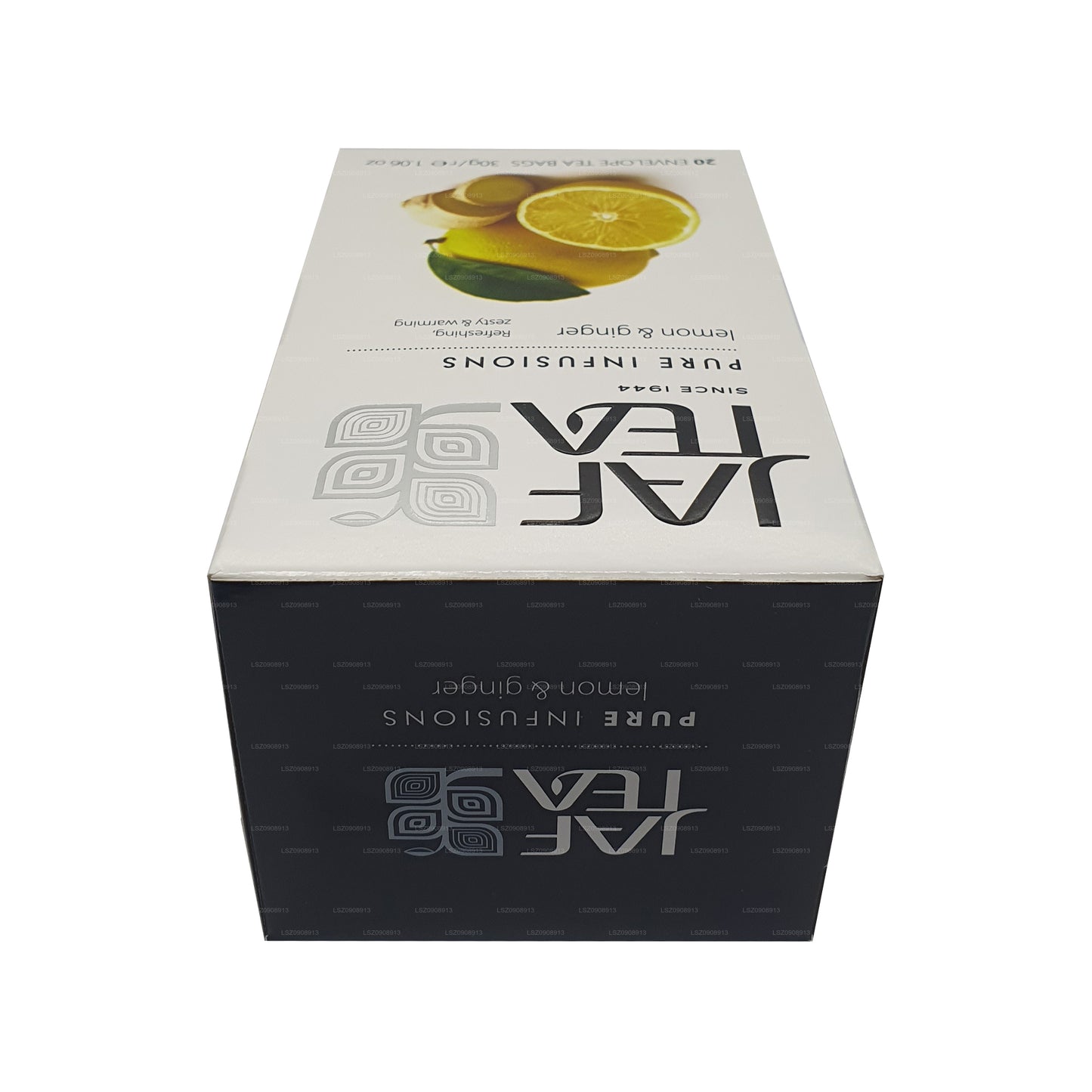 Jaf Tea Pure Infusions Lemon & Ginger  Foil Envelop Tea Bags (30g) 20 Tea Bags