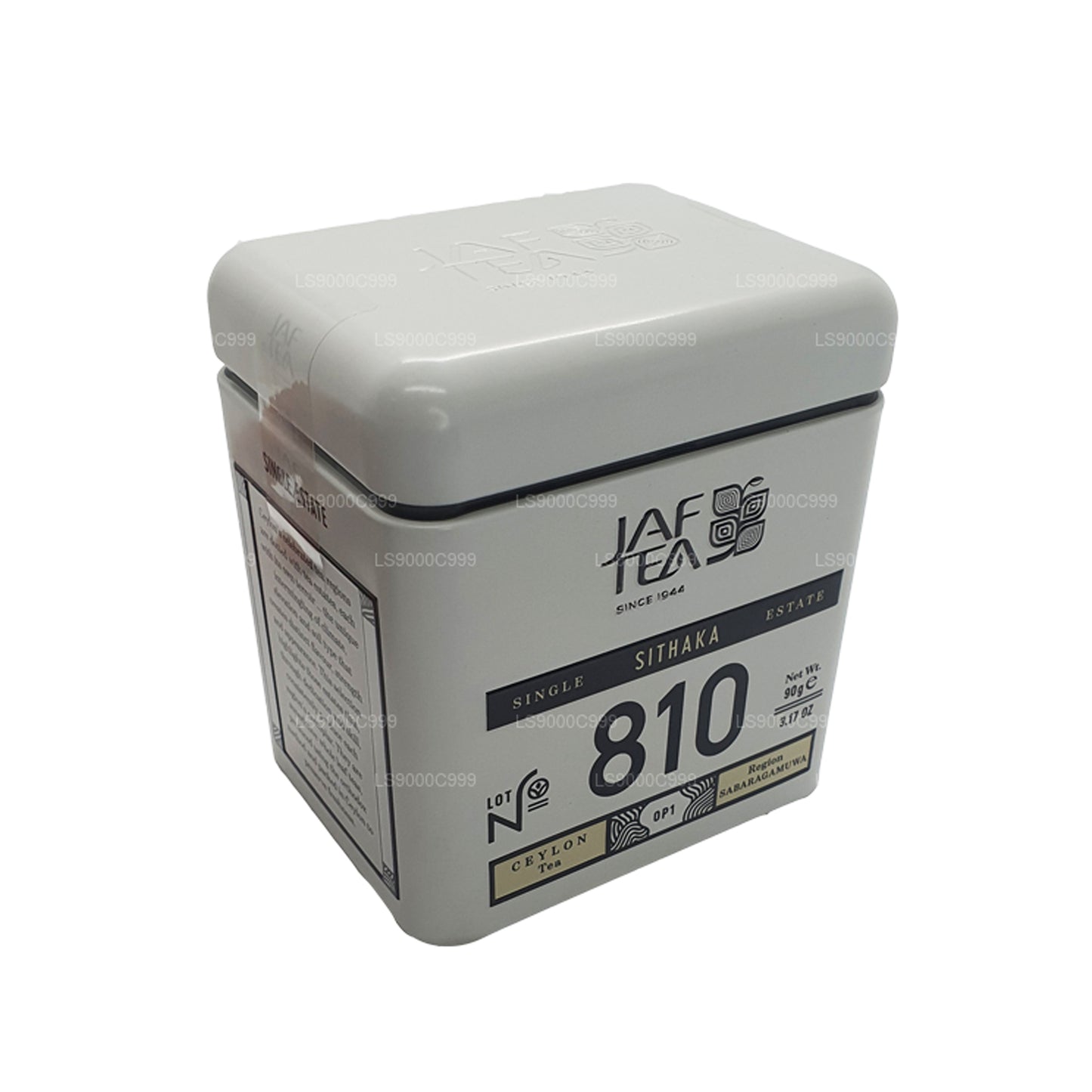 Lata de té Jaf de la colección Single Estate Sithaka (90 g)