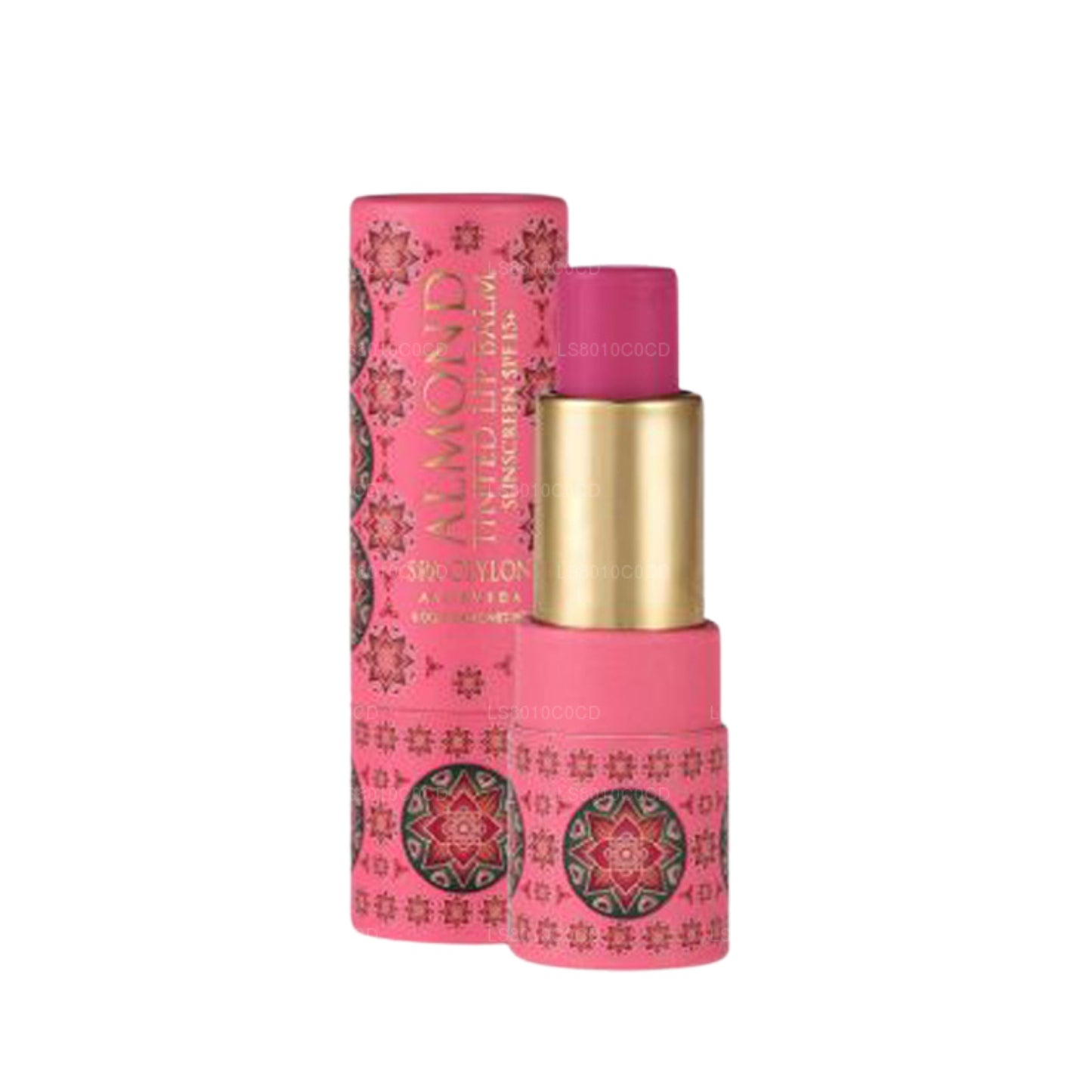 Bálsamo labial con color almendra de Ceilán de Spa, Nelum SPF 15+