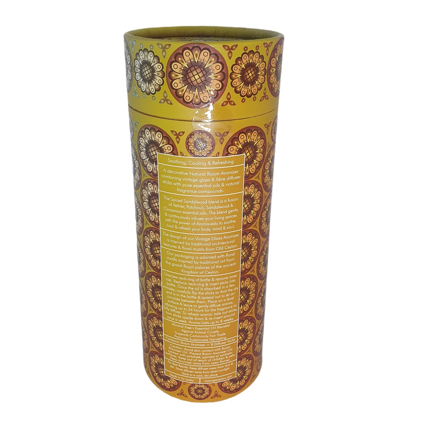 Aromizador de habitación natural con sándalo especiado de Spa Ceilán (190 ml)