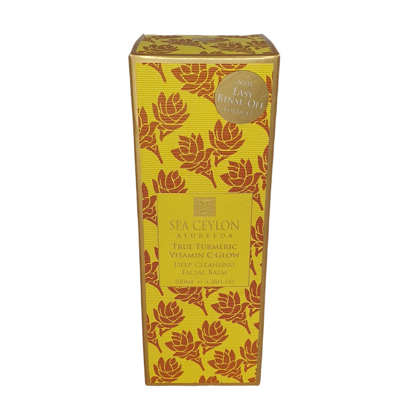 Spa Ceylon True Turmeric, Vitamin C Glow, bálsamo facial de limpieza profunda (100 ml)