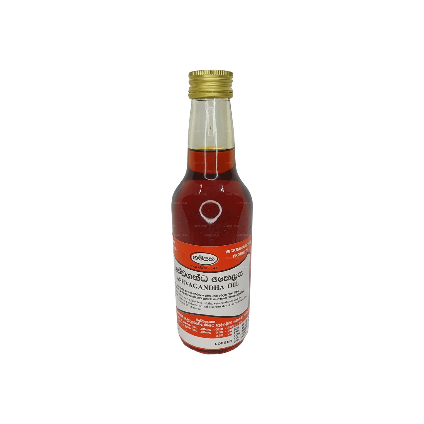 Aceite de ashwagandha Gampaha Wickramarachchi