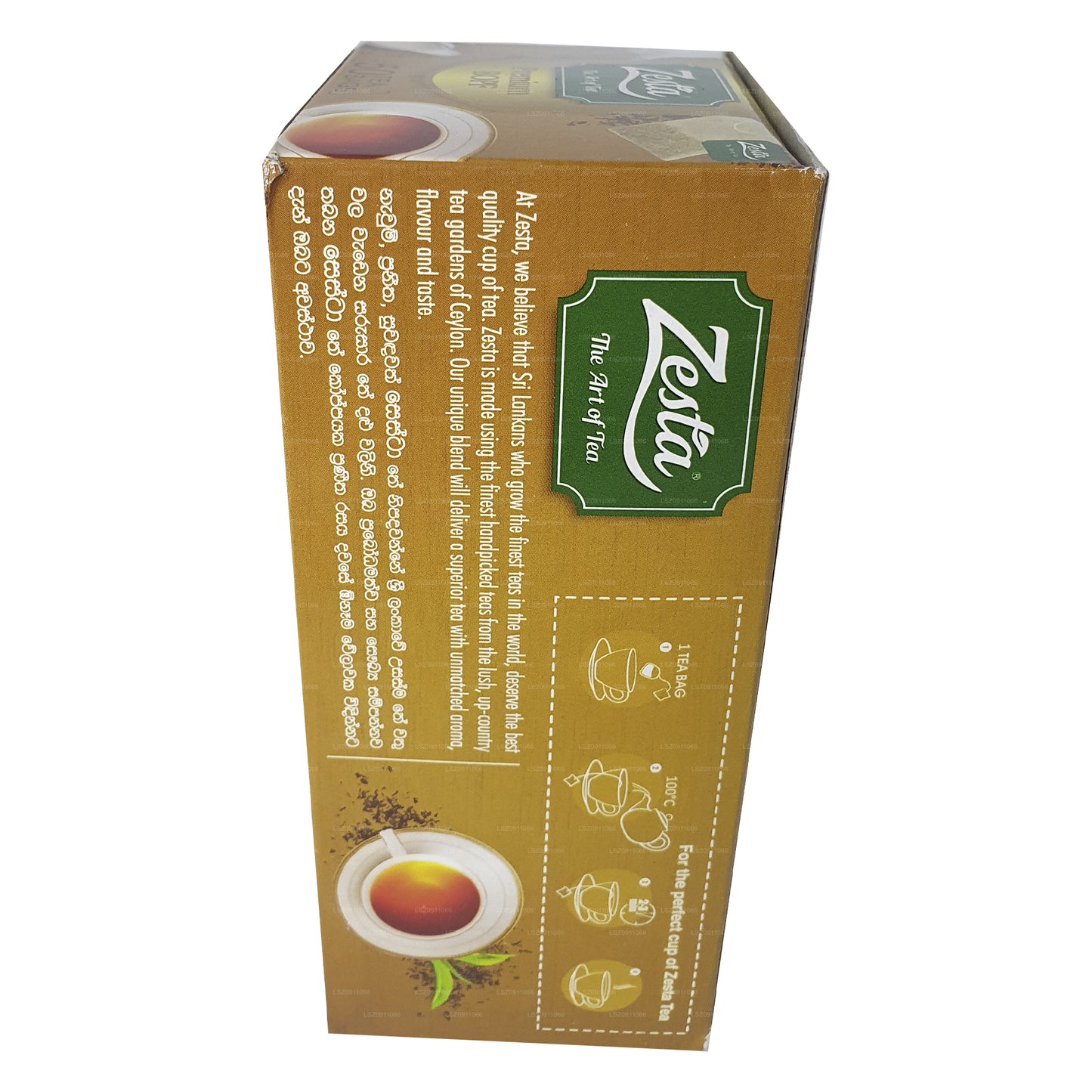 Té Zesta (100 g) 50 bolsitas de té