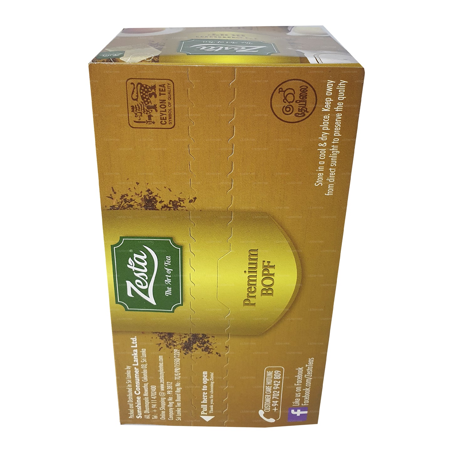 Té Zesta (100 g) 50 bolsitas de té