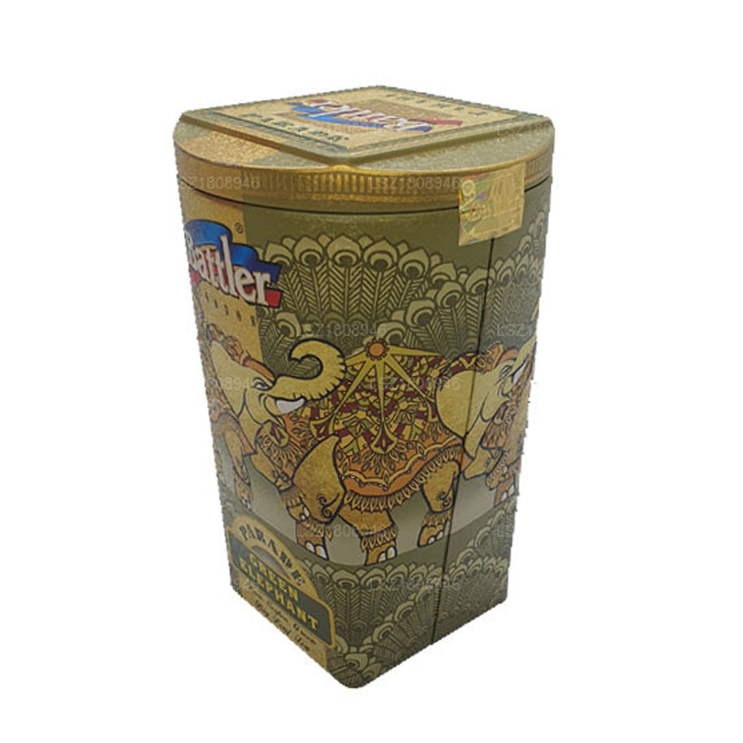 Carrito de lata Battler Parade Green Elephant (100 g)