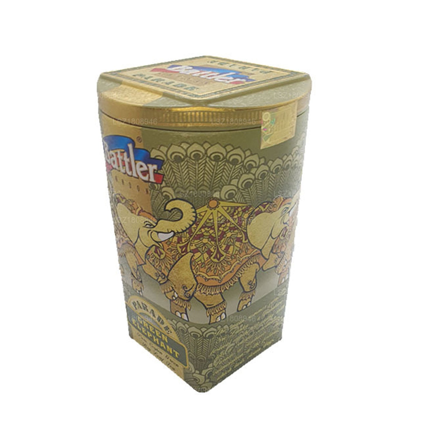 Carrito de lata Battler Parade Green Elephant (100 g)