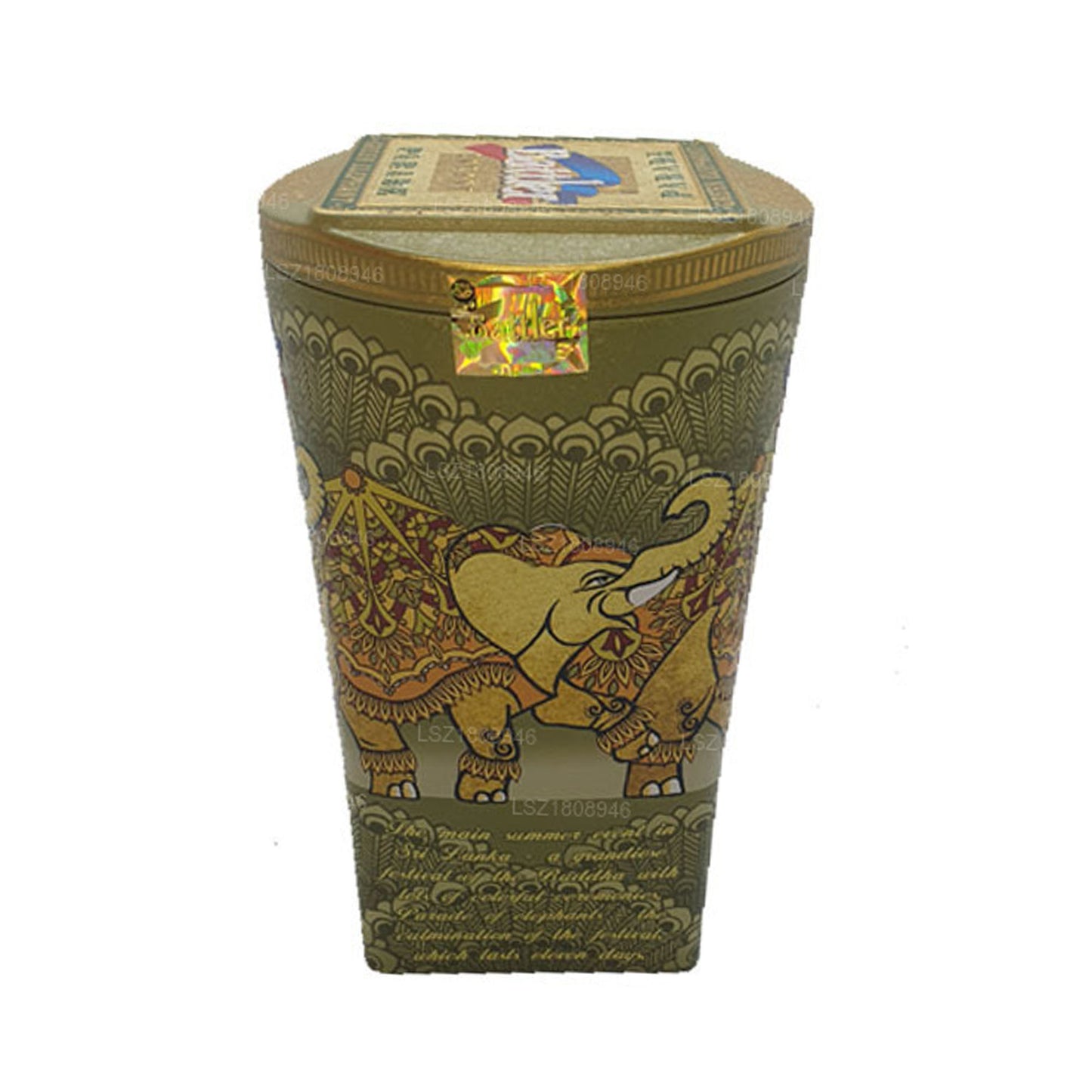 Carrito de lata Battler Parade Green Elephant (100 g)