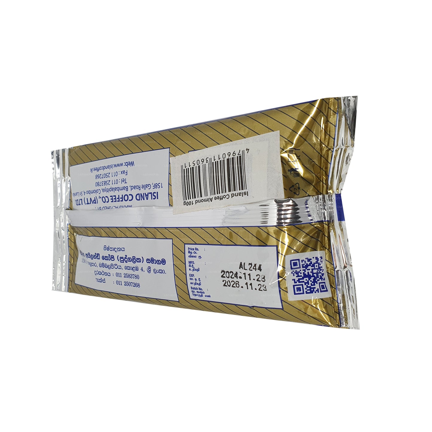 Café de almendras Island Coffee (100 g)