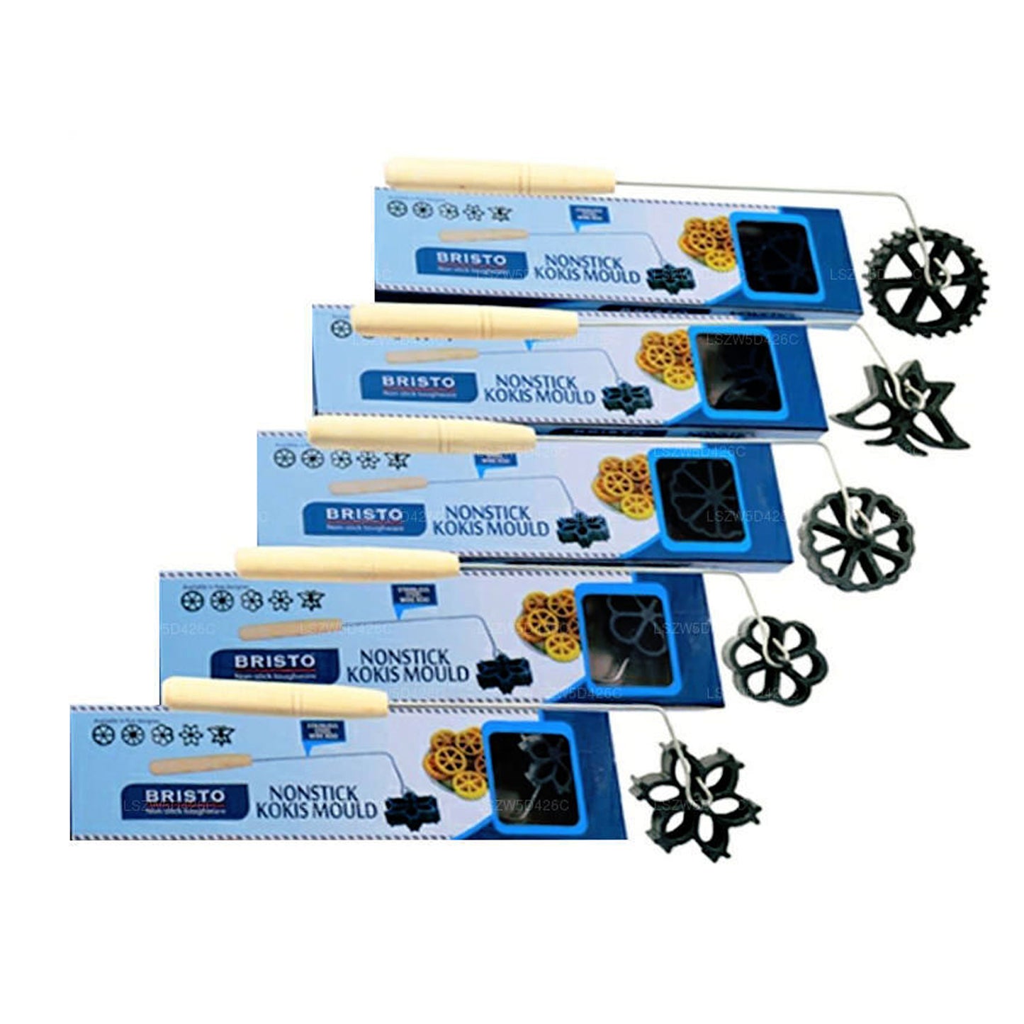 Molde antiadherente Kokis Lakpura