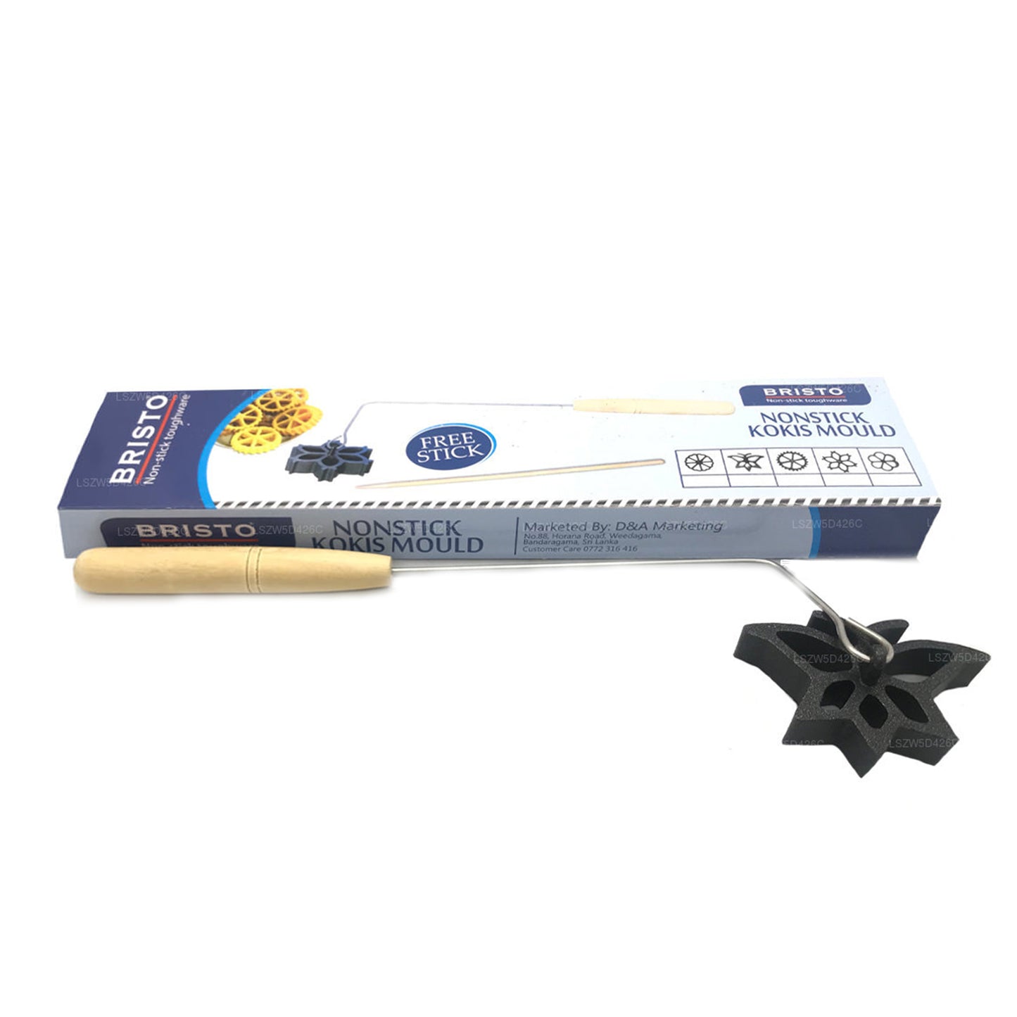 Molde antiadherente Kokis Lakpura