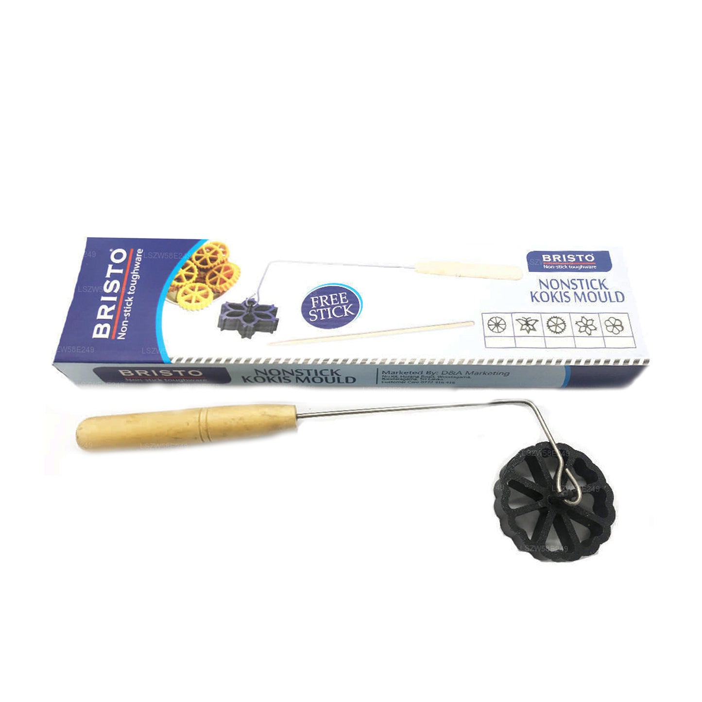 Molde antiadherente Kokis Lakpura