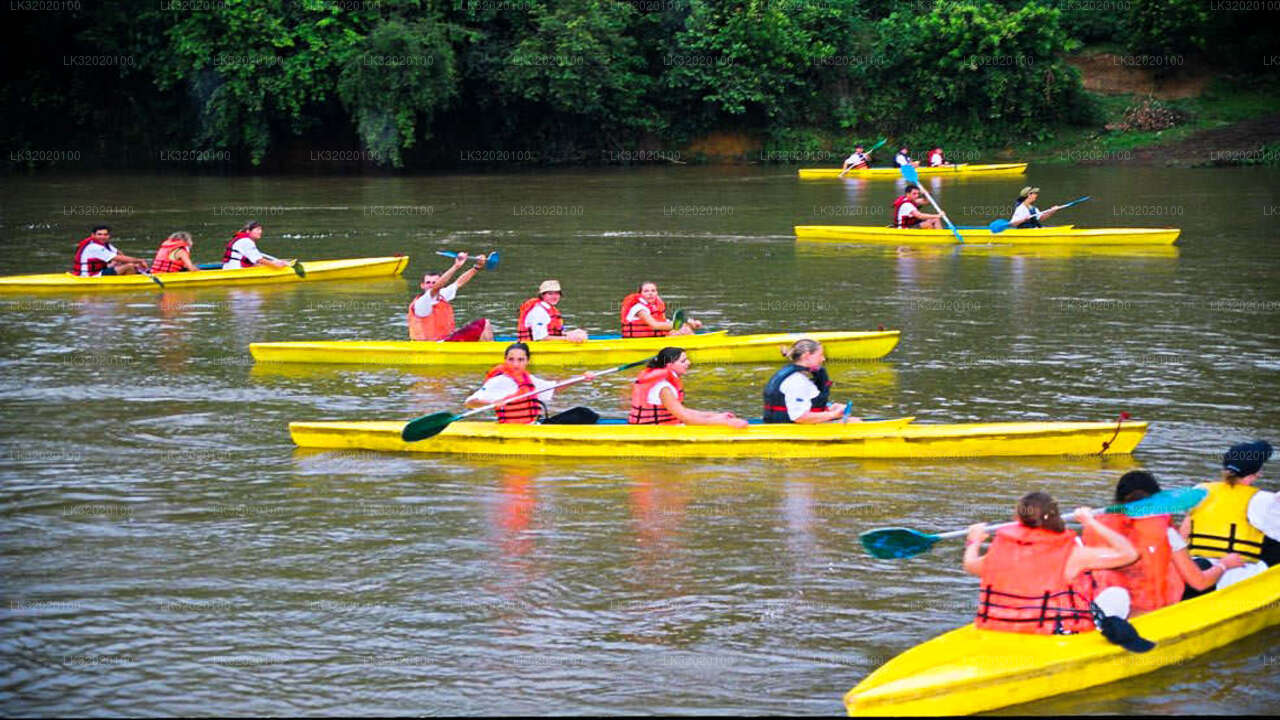 Piragüismo en el río Mahaweli desde Kandy