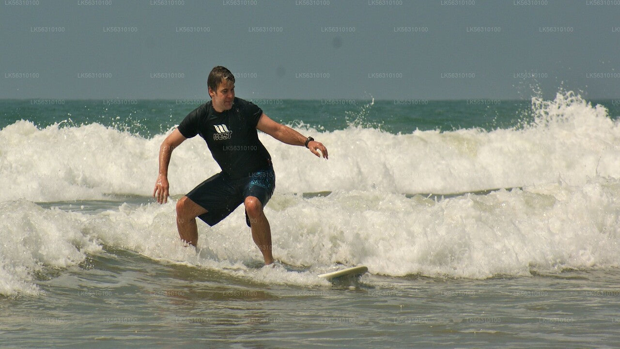 Surfeando desde Ahangama
