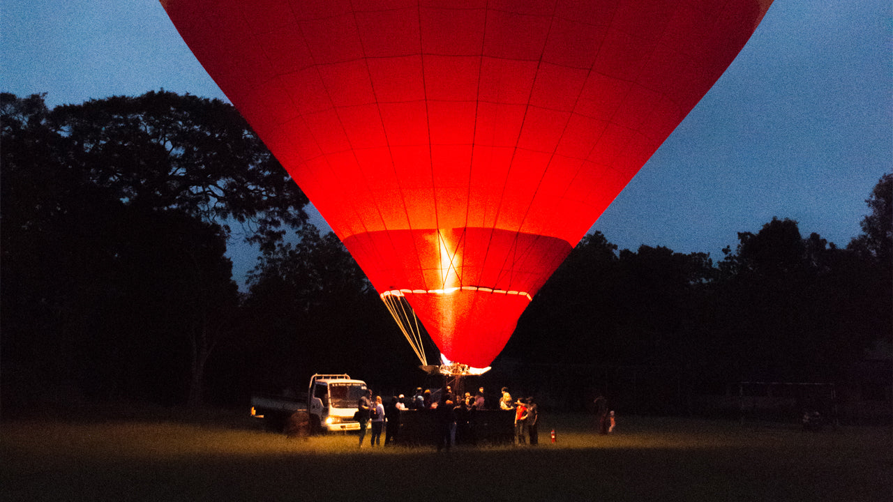 Excursión en globo aerostático desde Sigiriya
