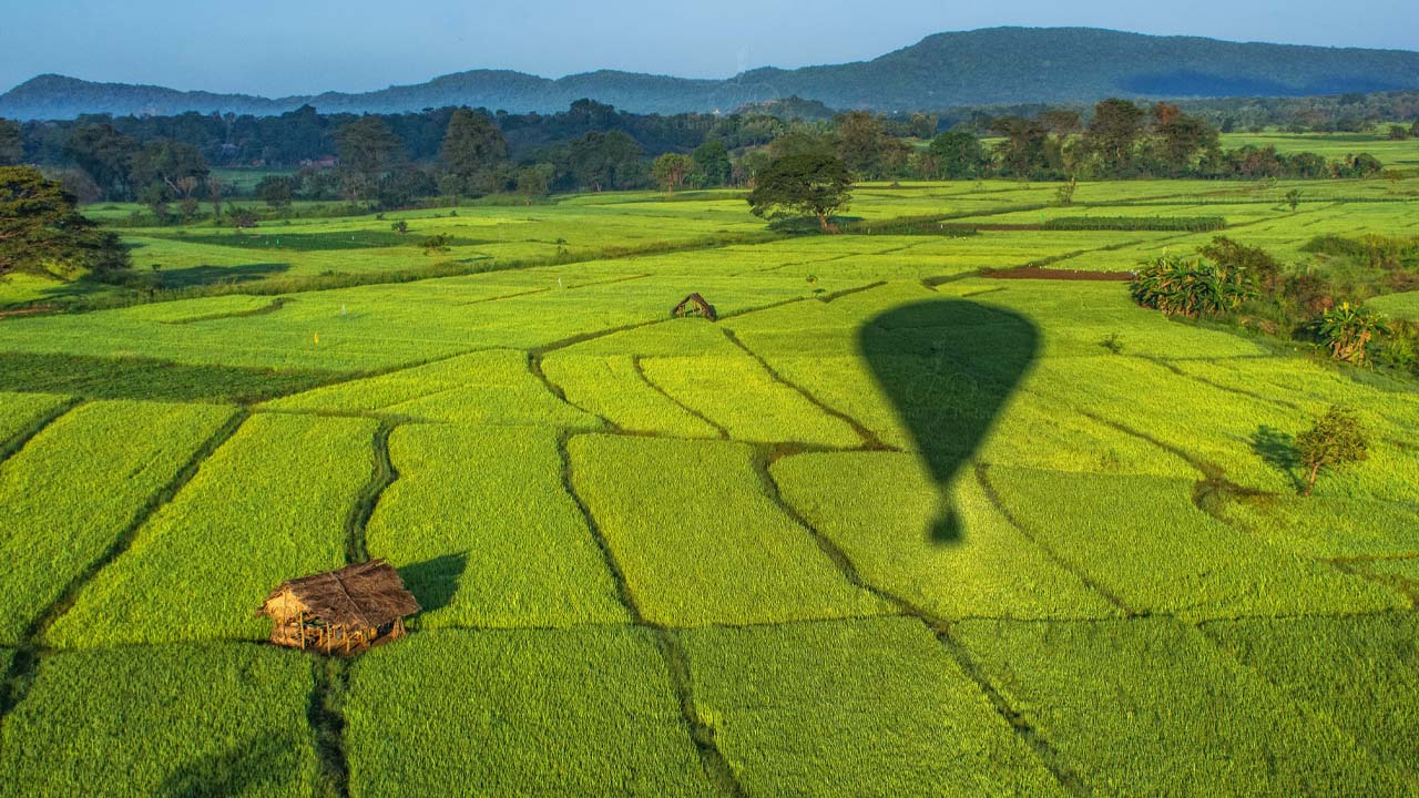 Excursión en globo aerostático desde Kandalama
