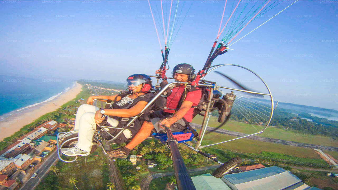 Paramotor desde Bentota