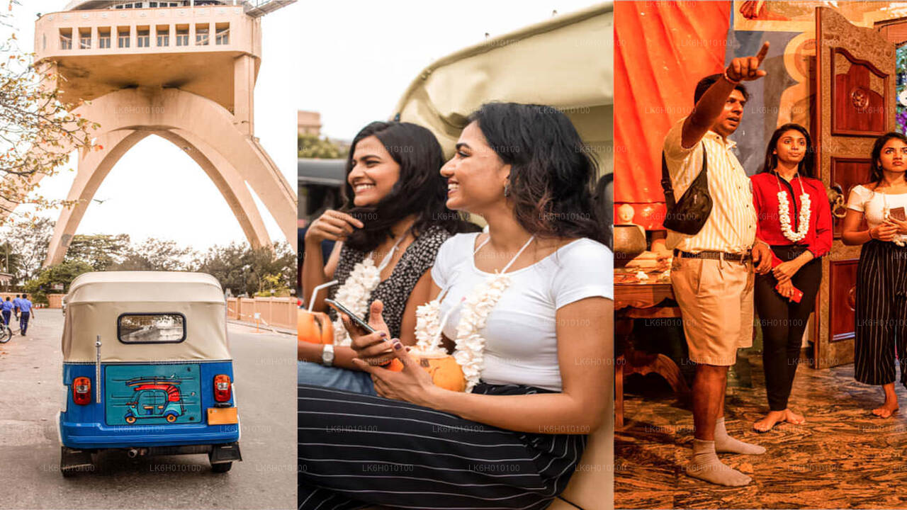 Aventura en tuk-tuk en Colombo