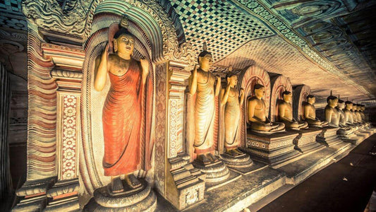Visita guiada al templo de la cueva de Dambulla con entradas