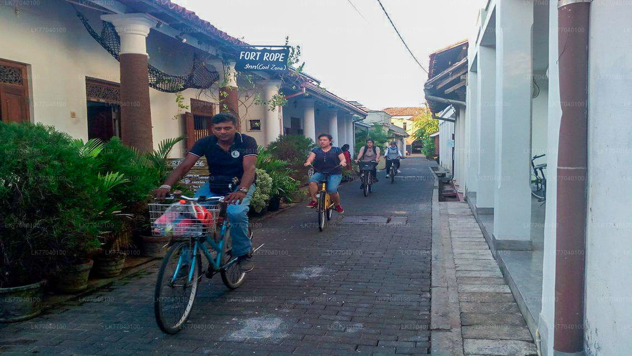 Fuerte de Galle en bicicleta desde Galle