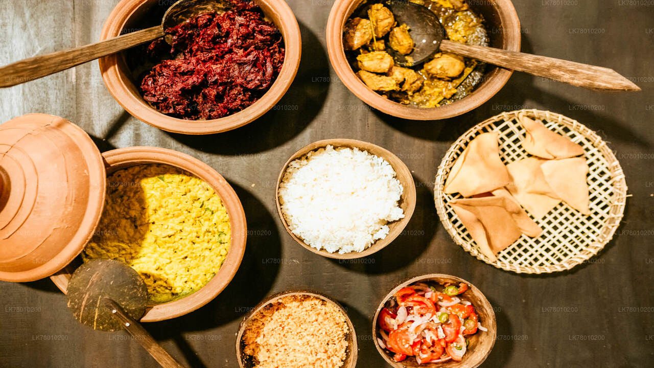 Clase de cocina de Sri Lanka desde Colombo