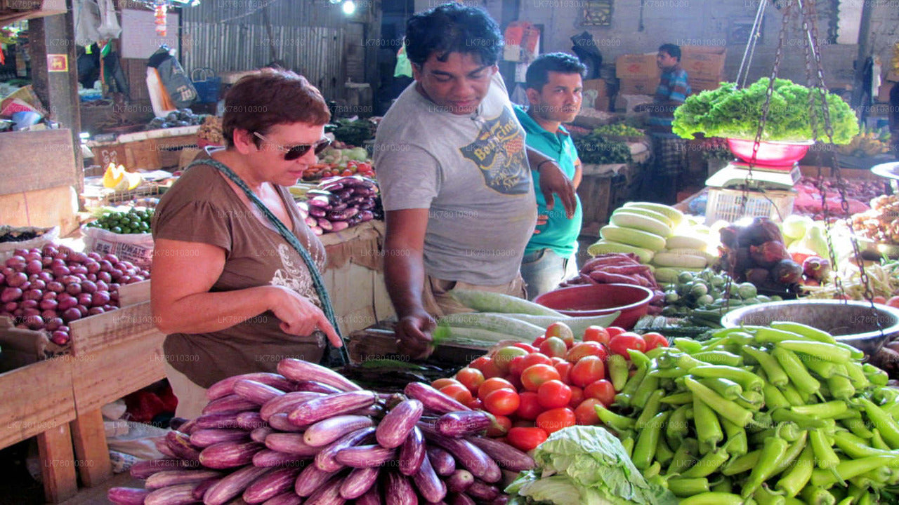 Visita al mercado y clase de cocina desde Colombo