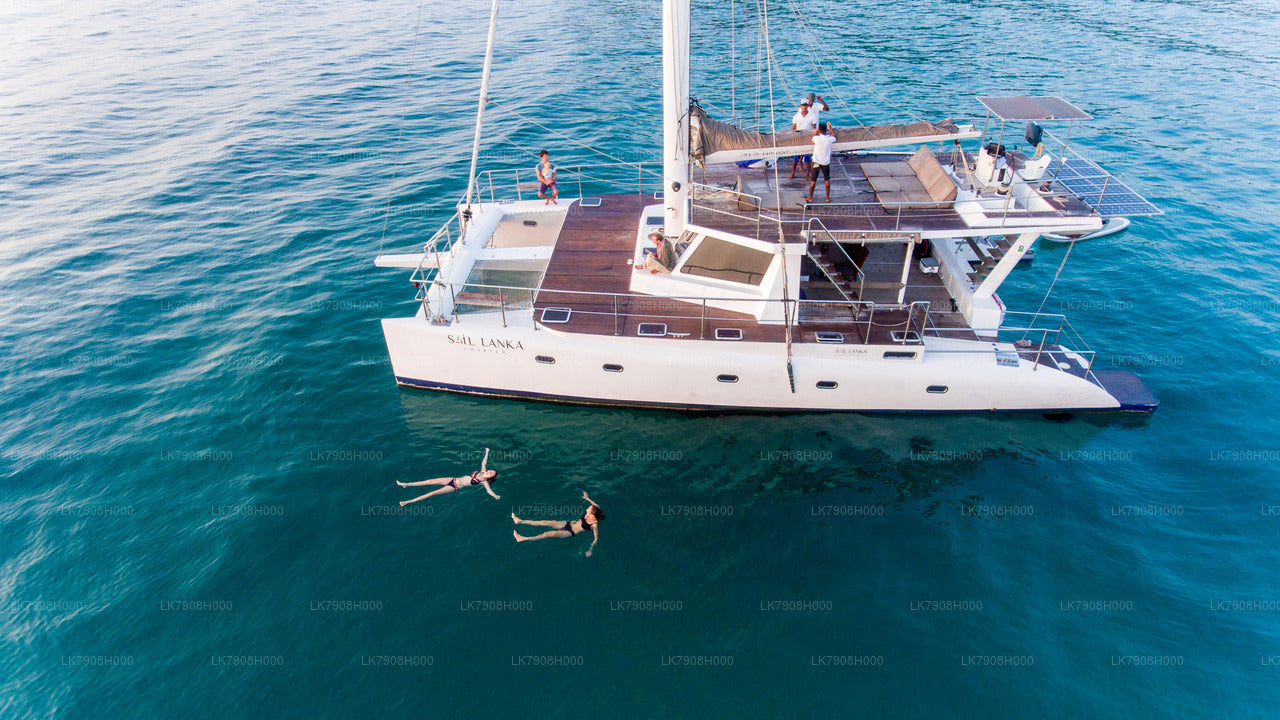 Crucero nocturno en velero desde Mirissa