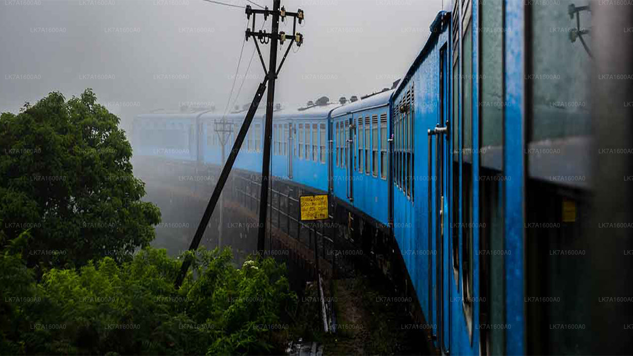Viaje en tren de Colombo a Badulla (número de tren: 1005 «Podi Menike»)